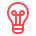 3 web icon light bulb